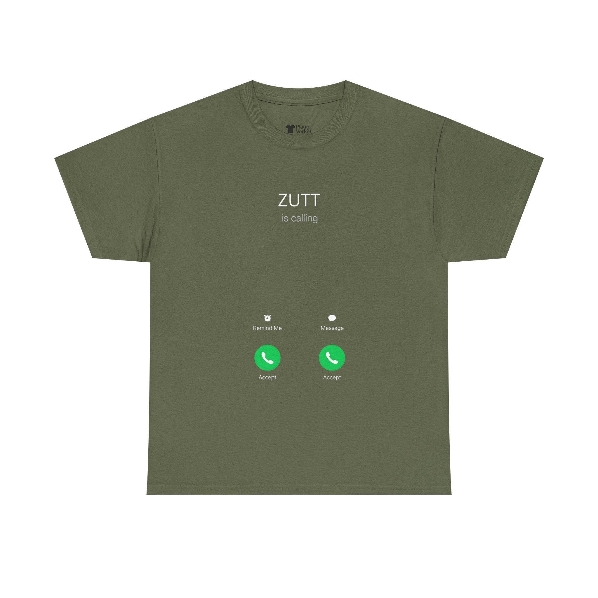 Zutt is calling T-shirt