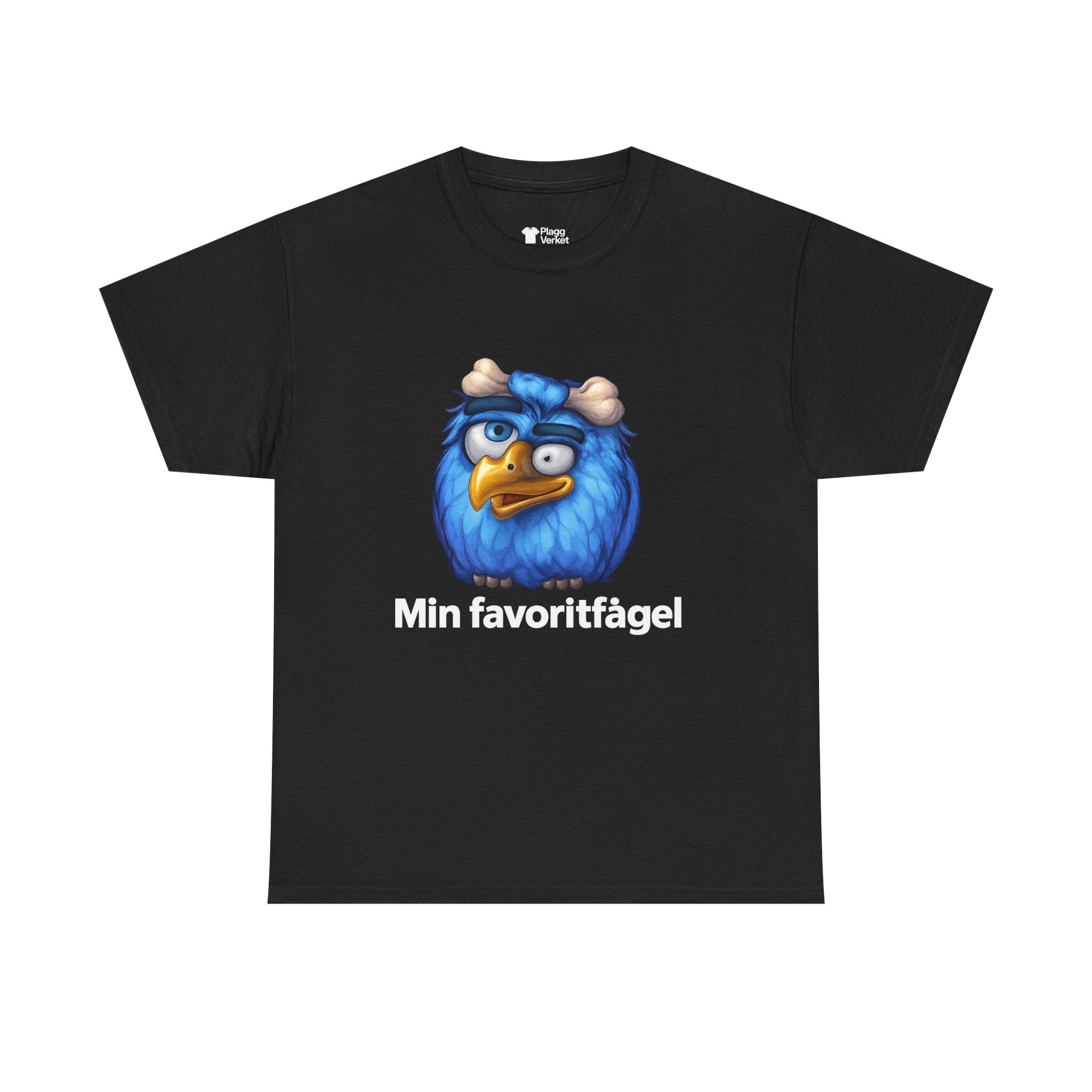 Min favoritfågel Blå T-shirt